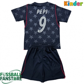 Vereinigte Staaten Ricardo Pepi #9 Replik Auswärtstrikot Kinder WM 2026 Kurzarm (+ Kurze Hosen)